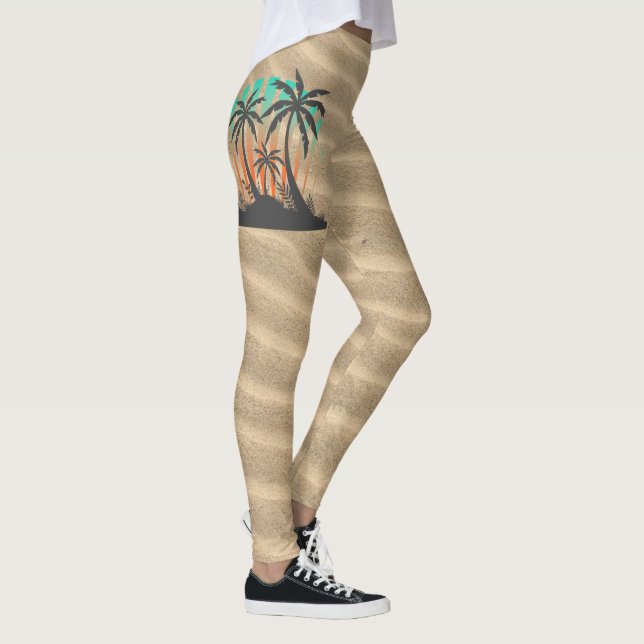 Corrientes Costeras - Leggings Personalizados para (Derecha)