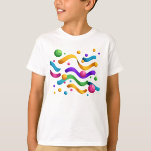 Corrientes de Cumpleaños – Camiseta de niños para