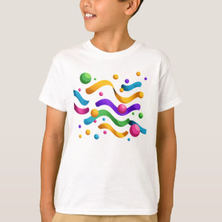 Corrientes de Cumpleaños – Camiseta de niños para 