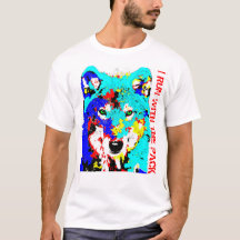 CORRO CON EL PAQUETE - CAMISETA DEL LOBO