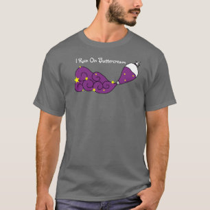 Corro en la camisa de la oscuridad de Buttercream