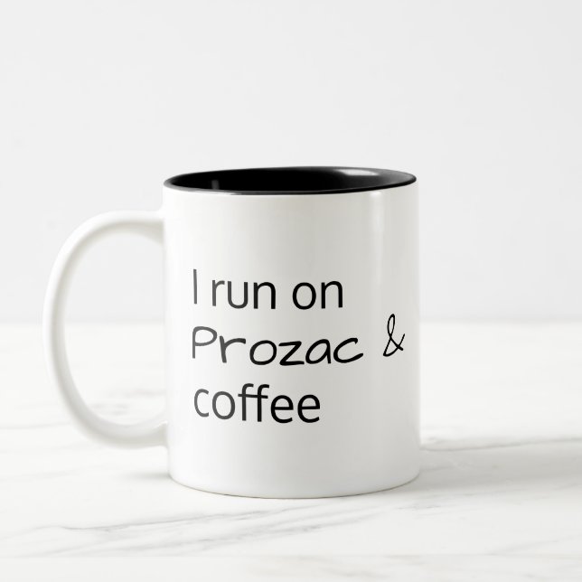 Corro en la taza de café del Prozac (Izquierda)