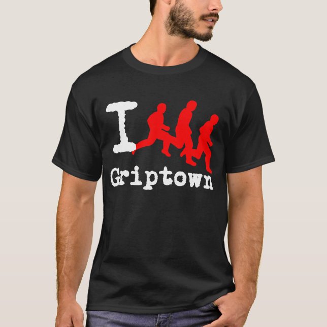 Corro Griptown cerca: Camisetas de Durty (Anverso)