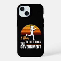 Corro Mejor Que El Gobierno Camiseta Divertida Par