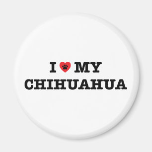Corro mi imán frigorífico de Chihuahua