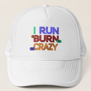Corro para consumir el gorra loco del camionero de