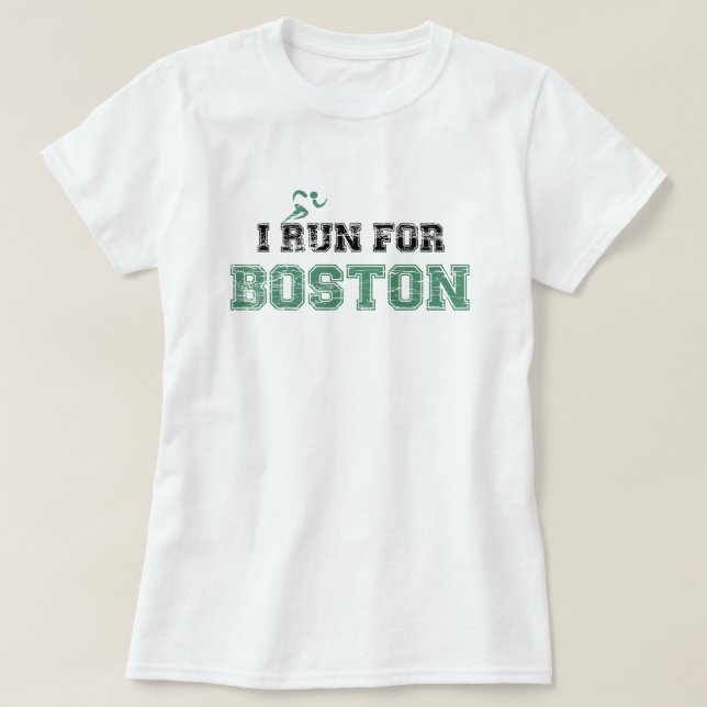 CORRO PARA la camisa de BOSTON (apenada) (Diseño del anverso)