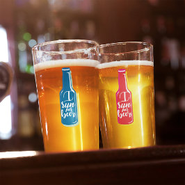 Corro Por Beer Fitness Humor Botella Azul