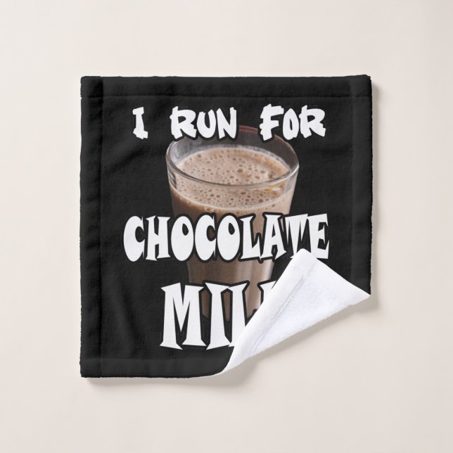 Corro por Leche de Chocolate Corriendo (Toallita)