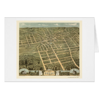 Corry, mapa panorámico del PA - 1870