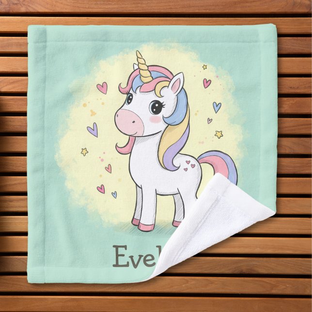 Corta Personalizado Unicornio con arcoiris (Subido por el creador)