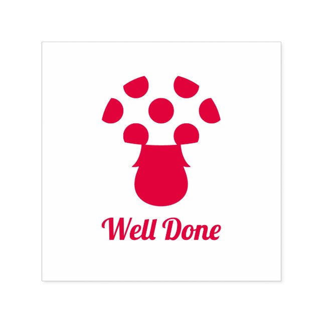 Corta seta Sello de profesor bien hecho (Diseño)