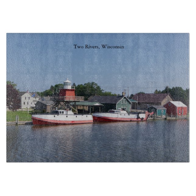 Cortar Dos ríos, tabla de corte Wisconsin (Anverso)