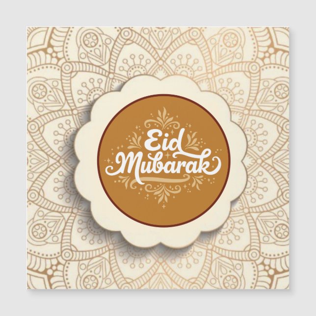 Cortar Eid Mubarak (Anverso)