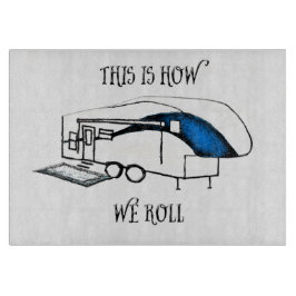 Cortar Éste es cómo rodamos (acampando) a la tabla de