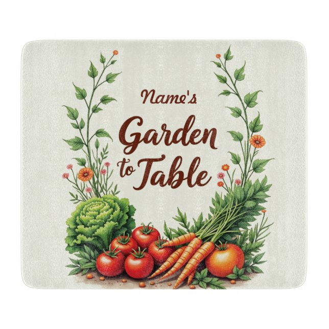 Cortar Jardín de nombres editable a tabla (Anverso)