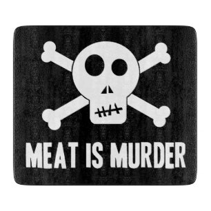 Cortar La carne es la tabla de corte de asesinato
