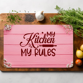 Cortar Mi cocina mi tabla de corte de reglas