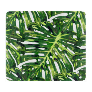 Cortar Monstera deja la tabla de corte