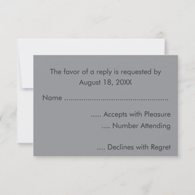 Cortar papel gris Cortar tarjetas Mandalas RSVP (Anverso)