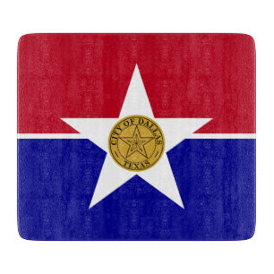 Cortar Pequeña tabla de corte de vidrio- bandera de Dalla