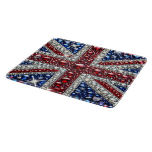 Cortar Pequeña tabla de corte de vidrio con Colores britá
