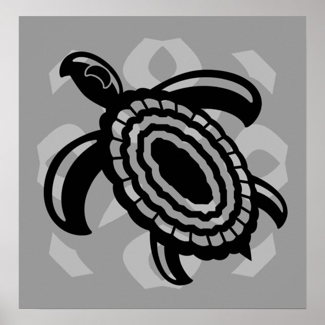Cortar Posters de tortuga (Frente)