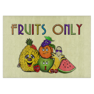Cortar solo tabla de corte de frutas