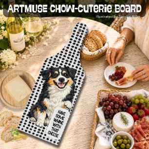 Cortar Tabla de charcutería DOBRO Australian Shepherd