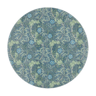 CORTAR TABLA DE COLOR DE VIDRIO : WILLIAM MORRIS : ALGAS