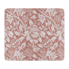 CORTAR TABLA DE COLOR DE VIDRIO: WILLIAM MORRIS : FLORAL