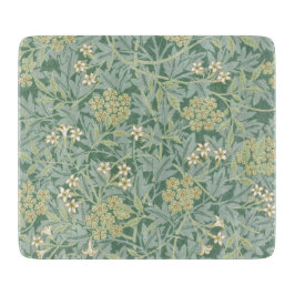 CORTAR TABLA DE COLOR DE VIDRIO: WILLIAM MORRIS : JASMINE