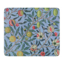 TABLA DE COLOR DE VIDRIO: WILLIAM MORRIS :POMEGRAN
