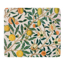TABLA DE COLOR DE VIDRIO: WILLIAM MORRIS :POMEGRAN
