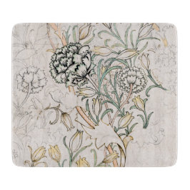 CORTAR TABLA DE COLOR DE VIDRIO: WILLIAM MORRIS: WILD TUL