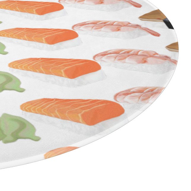CORTAR TABLA DE CORTE DE COMIDA SUSHI (Borde)