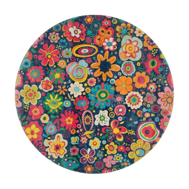 Cortar Tabla de corte de hippie (Anverso)