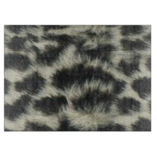 Cortar Tabla de corte de leopardo de nieve