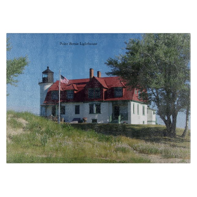 Cortar Tabla de corte de Point Betsie Lighthouse (Anverso)