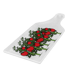Cortar Tabla de corte de tomates