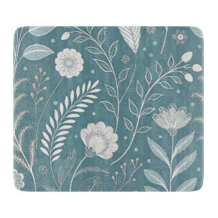 Cortar Tabla de corte de vidrio 6x7 elegante con diseño e