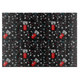 Cortar TABLA DE CORTE DE VIDRIO DE 15x11 negro con utensi