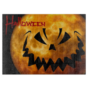 Cortar Tabla de corte de vidrio decorativo de Halloween
