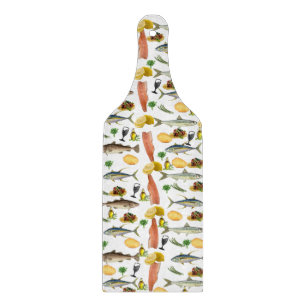 Cortar Tabla de corte de vidrio para peces