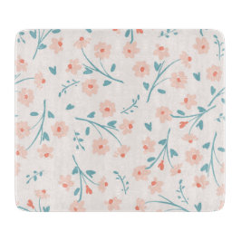 CORTAR TABLA DE CORTE DE VIDRIO: PATRÓN DE FLORES DE ROPA