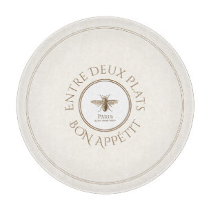 Cortar Tabla de corte de vintage de apetito de abeja fran