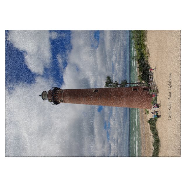 Cortar Tabla de corte del faro Little Sable Point (Anverso)