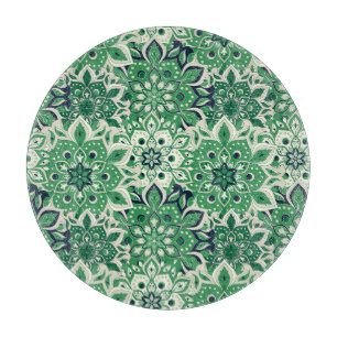 Cortar Tapa verde de la tabla de corte de vidrio