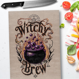 Cortar Tema de Halloween de tabla de bruja con letra espe