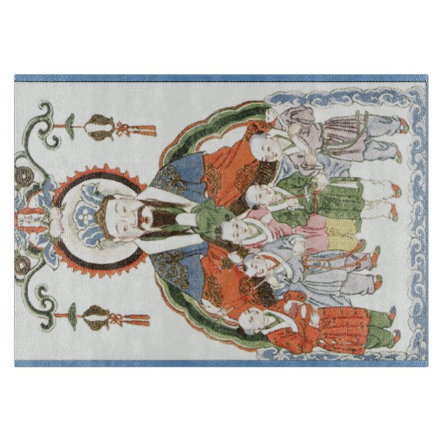 Cortar Zao Jun cocina china tabla de corte (Anverso)